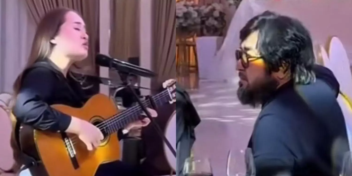 "Қасында жұбайы отыр": Бекболат Тілеуханның жас қызға телмірген видеосы тарады