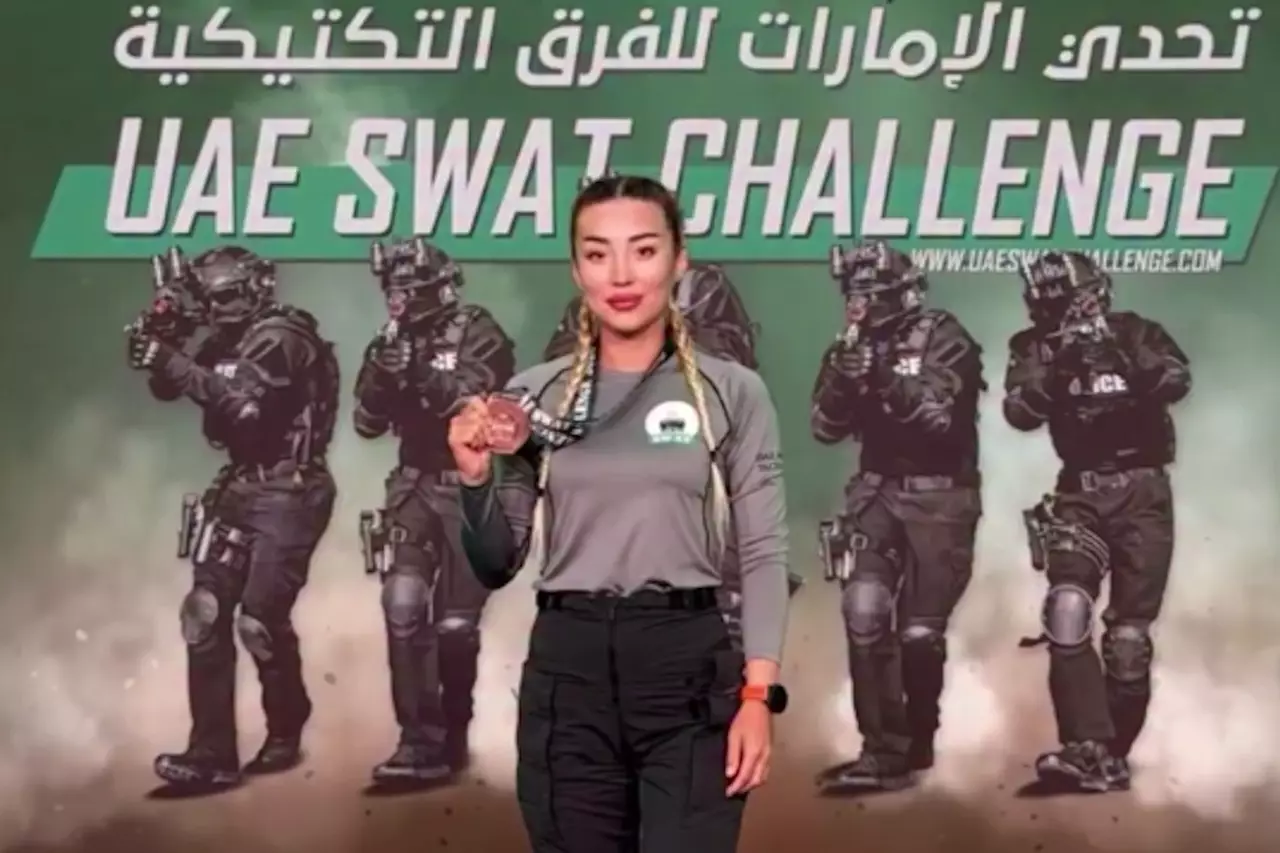 От гандбола до спецназа: как девушка из Курмангазинского района покорила UAE SWAT Challenge