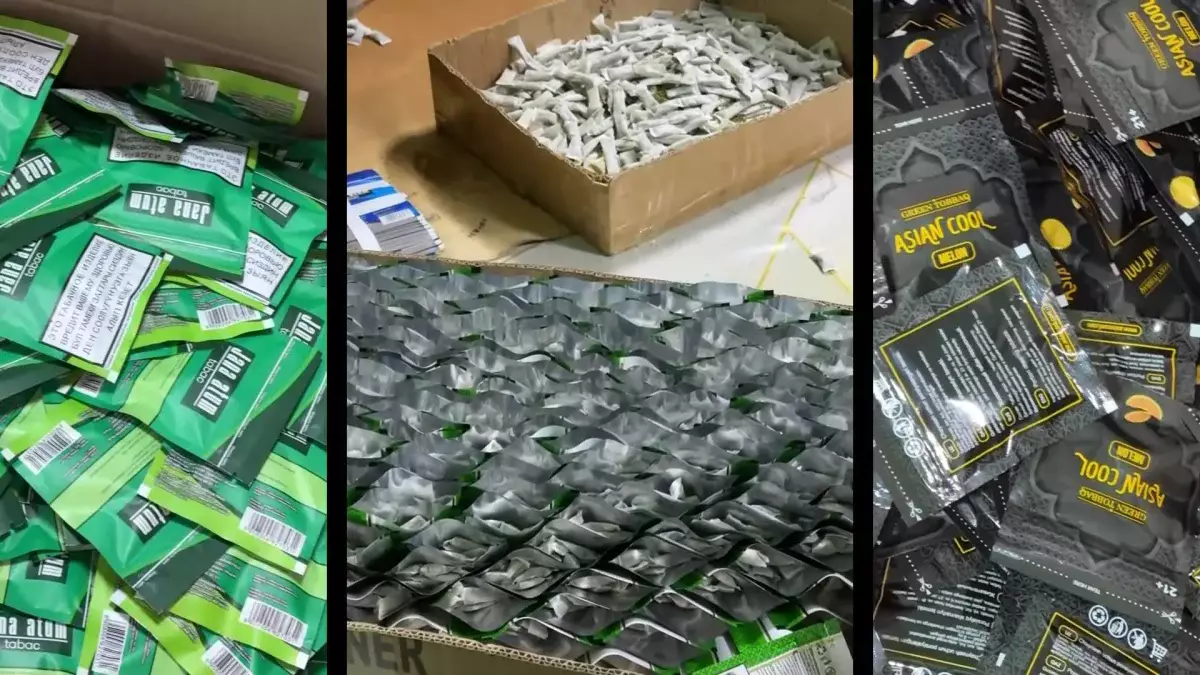 Түркістан облысында қауіпті темекі түрін дайындап сатқан 3 цехтың жұмысы тоқтады