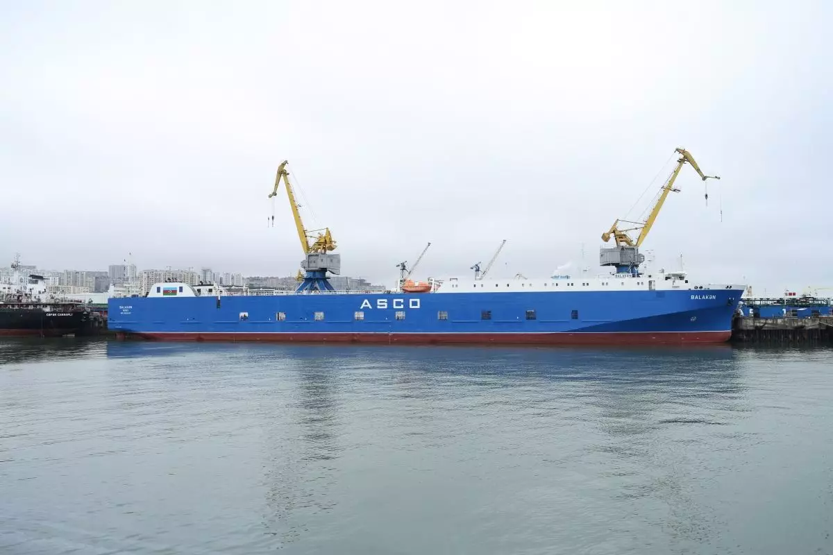 Паром ASCO Balakən возобновил рейсы в Казахстан после капитального ремонта.