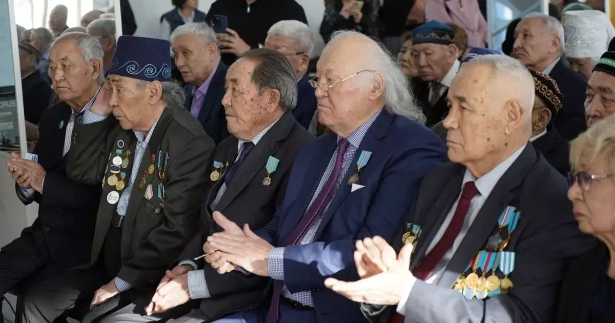  Коалиция мүшелері Абай облысының ардагерлерімен кездесті 