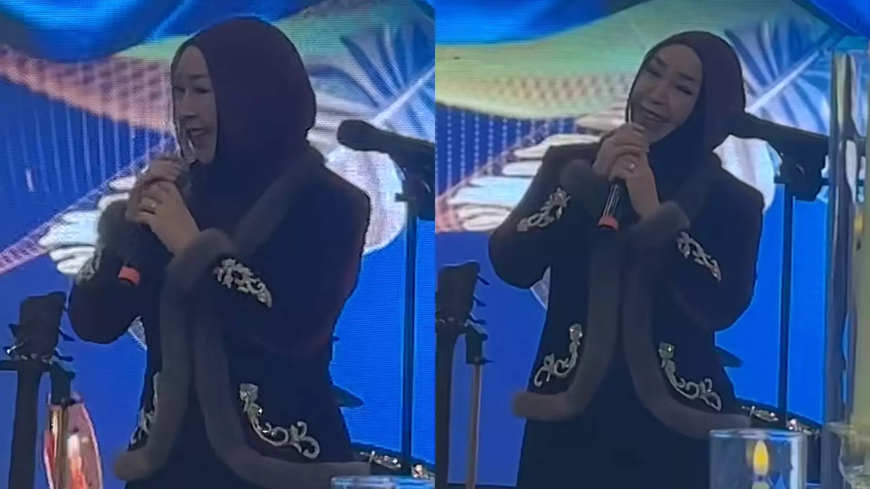 "Білгенін істеп жүр": Айнұр Тұрсынбаева ән айтамын деп сынға қалды (ВИДЕО) 