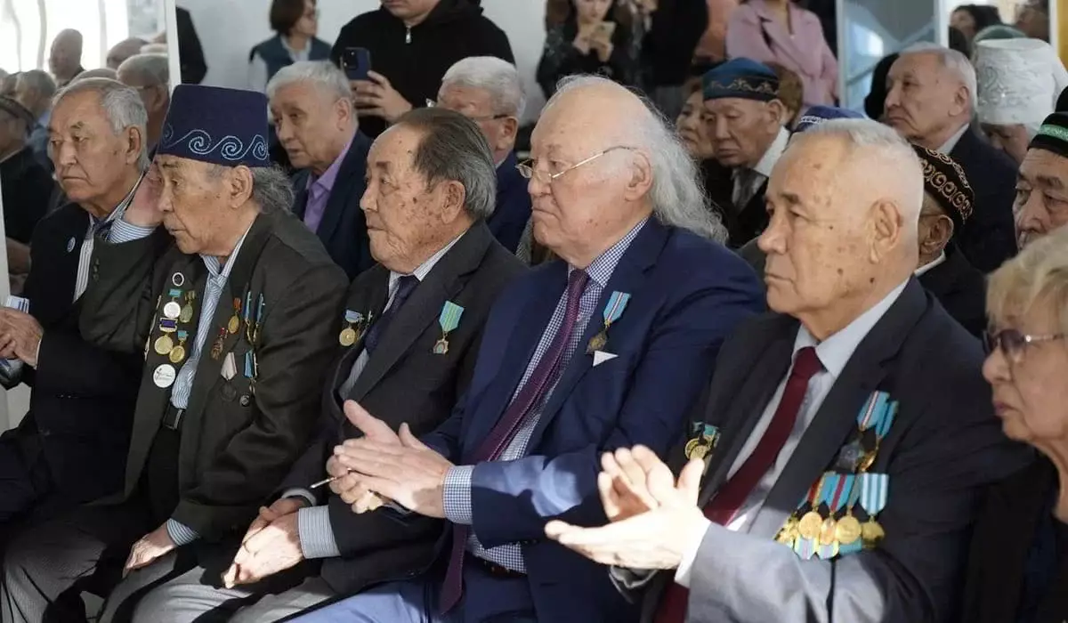 Члены Коалиции встретились с ветеранами в области Абай