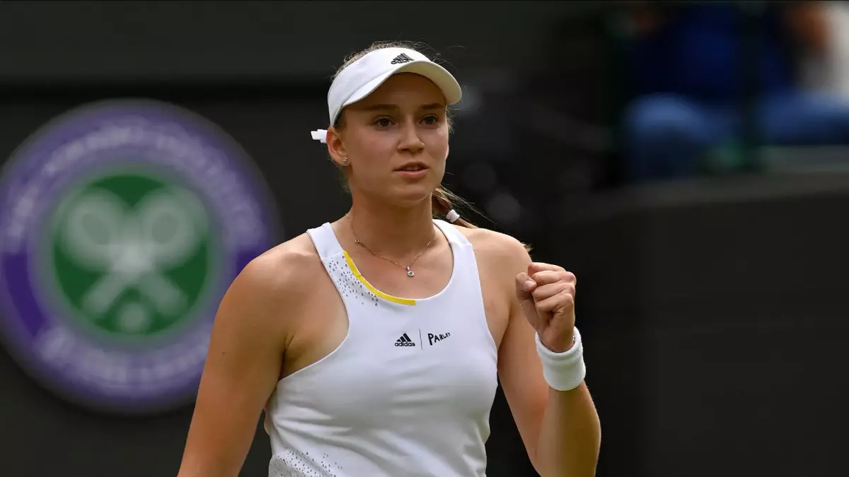 Рыбакина отдала всего три гейма и вышла в 1/8 финала турнира в Дубае