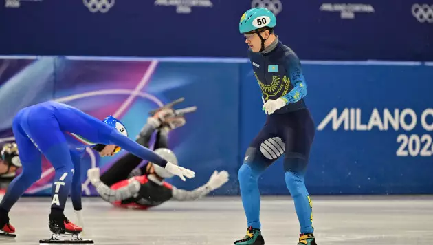 18 февраля. Шорт-трек. Денис Никиша и Абзал Ажгалиев