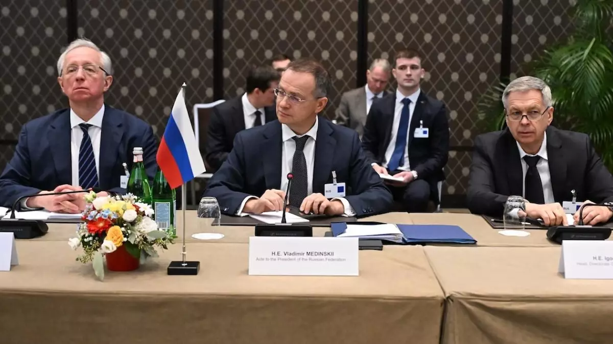 Axios: российско-украинские переговоры зашли в тупик из-за Мединского