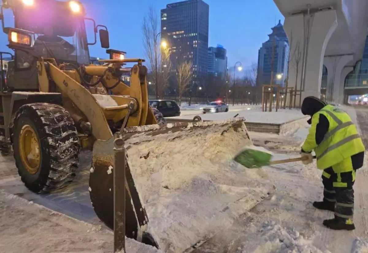 Снег, метель и ветер до 28 м/с прогнозируют в Казахстане