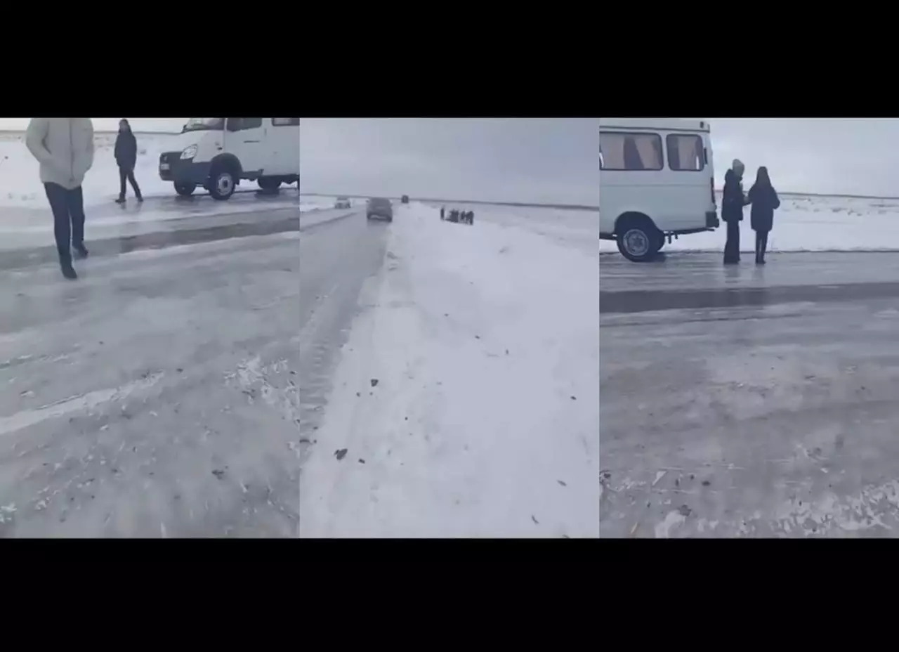 Балалар мінген көлік аударылды: тұрғындар Семей әкімдігін жауапқа тартуды талап етеді