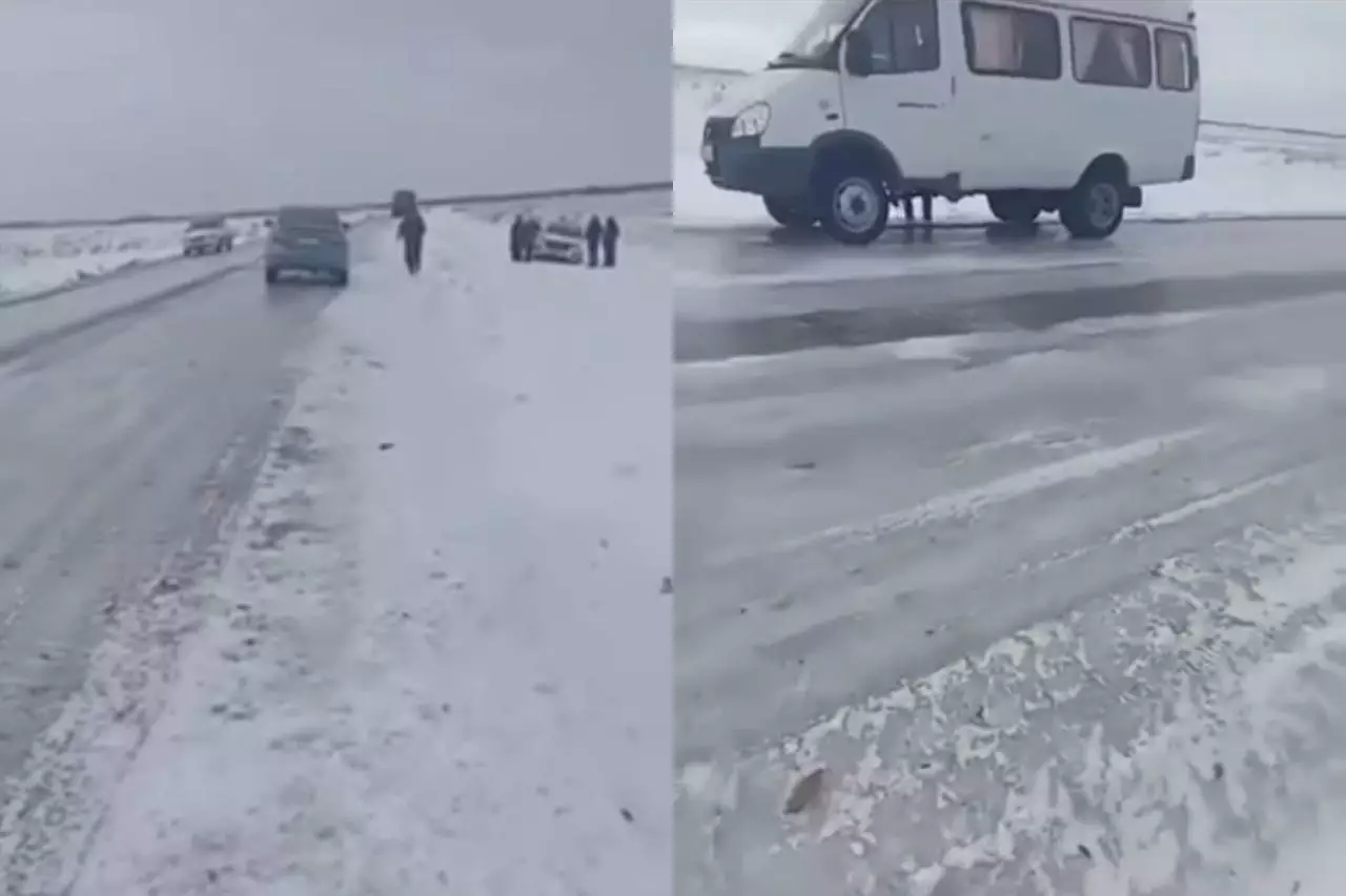 Балалар мінген көлік аударылған: Семей тұрғындары әкімдікті жауапқа тартуды талап етеді