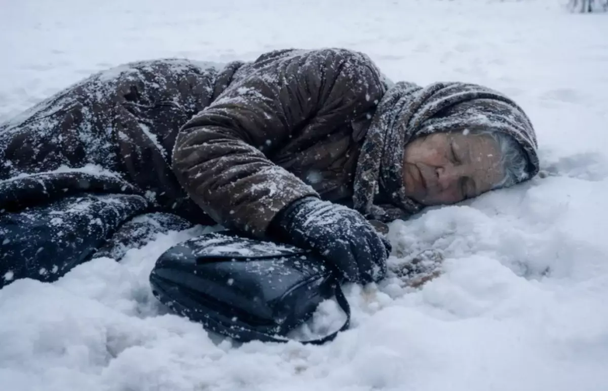 Петропавлда тағы бір зейнеткер аязда үсіп қалды