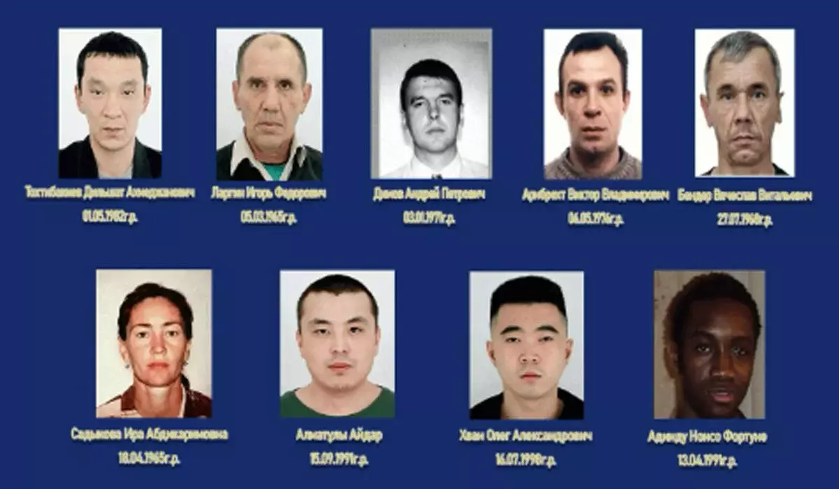 «Cақ болыңыздар»: Алматы полициясы бір топ адамға іздеу салды