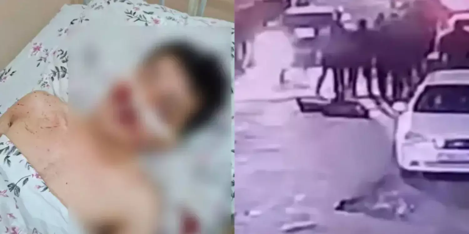 Түркістанда бір топ адам жас жігітті сабап кеткен