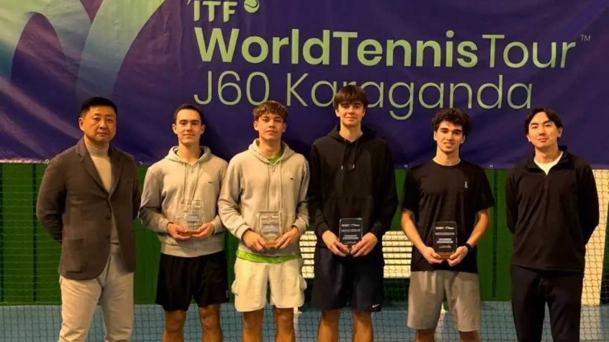 Определились чемпионы турнира серии ITF World Tennis Tour J60 в Караганде