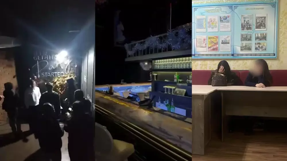 Ночной клуб закрыли в Алматы за антиобщественную деятельность