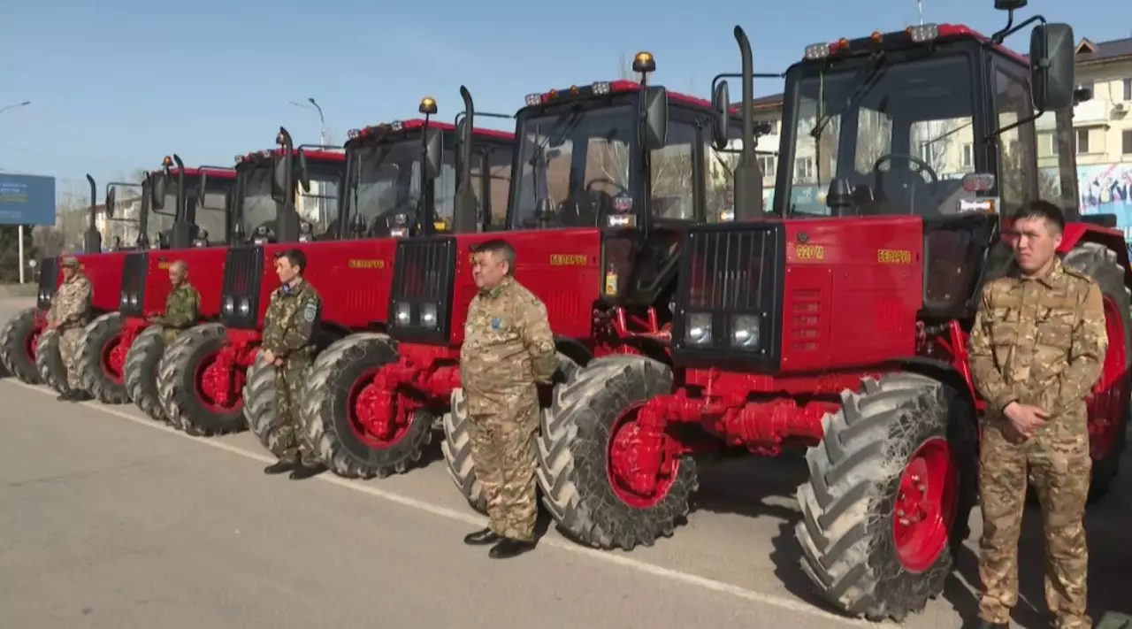Алматы облысында орманшыларға жаңа техника берілді