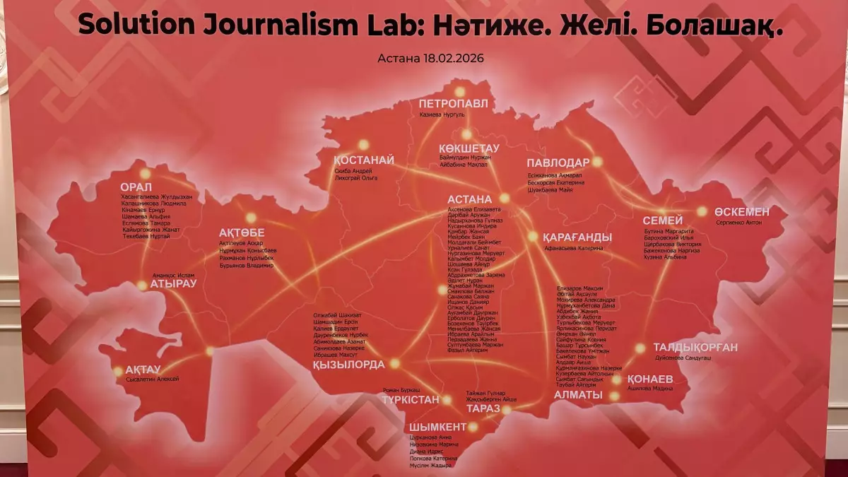 Ұлыбритания Елшілігінің қолдауымен 90 журналист арнайы жобаға қатысты