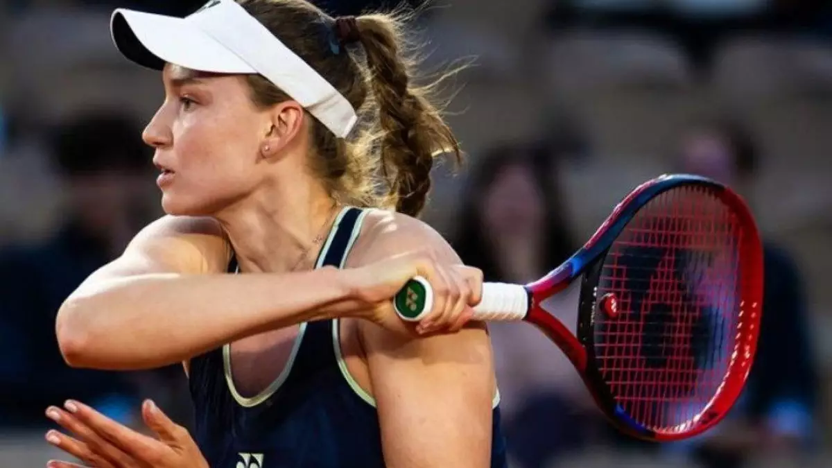 Елена Рыбакина неожиданно снялась с турнира в ОАЭ