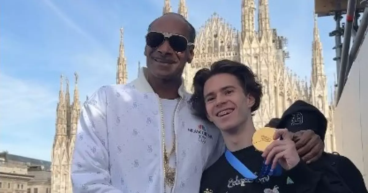   Олимпиада чемпионы Михаил Шайдоров Snoop Dogg-пен кездесті (видео)   