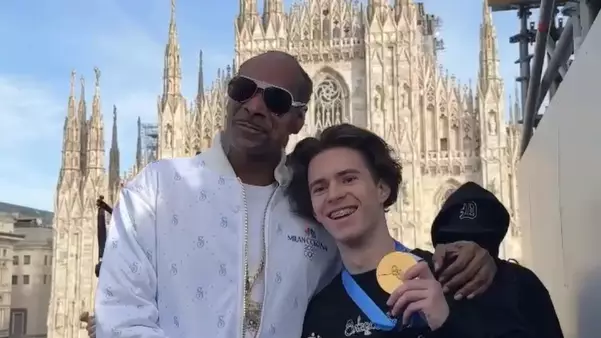 От льда к хип-хопу: Михаил Шайдоров встретился со Snoop Dogg в Милане
