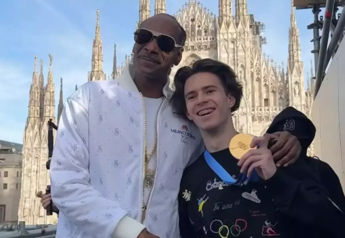 Михаил Шайдоров встретился со Снупп Доггом в центре Милана (ВИДЕО)