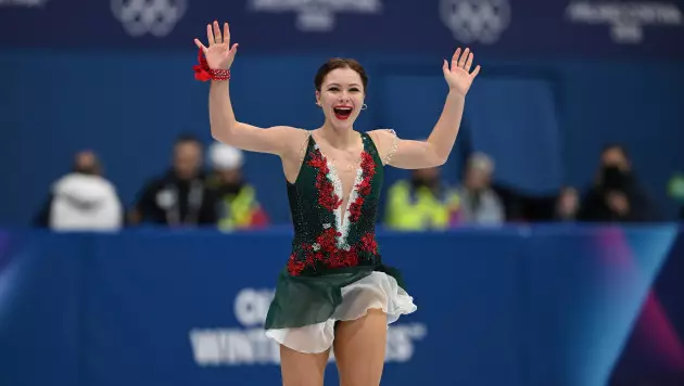 19 февраля. Фигурное катание. Произвольная программа. Софья Самоделкина