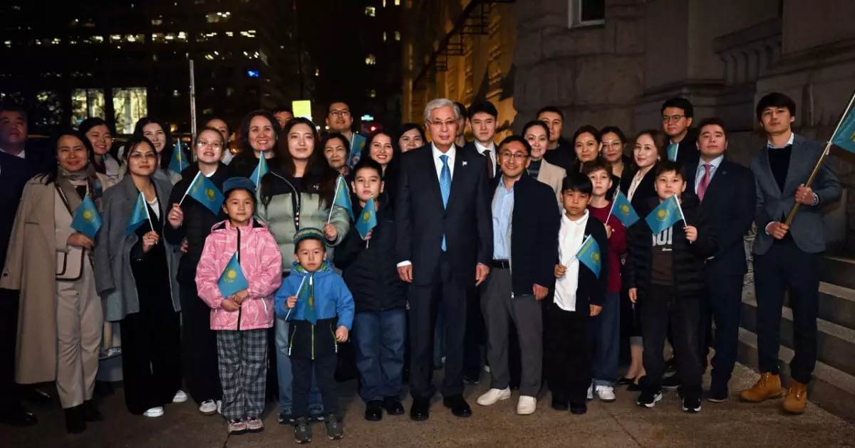  Мемлекет басшысы Вашингтонда отандастарымызбен кездесті 