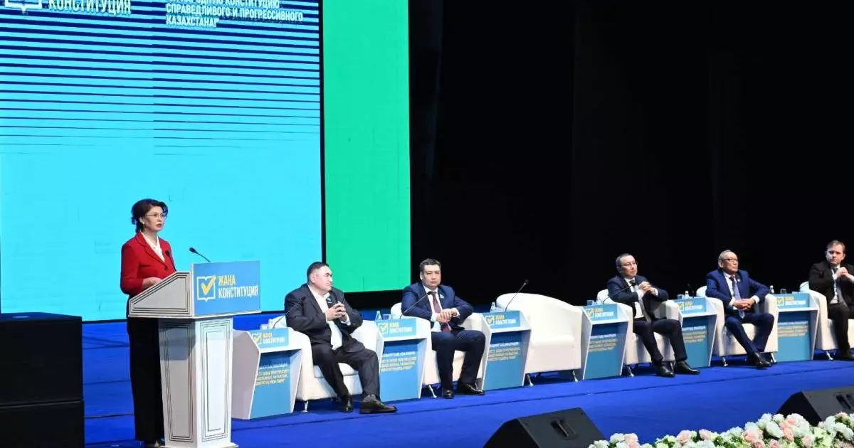  Аида Балаева: Білім, ғылым және инновациялар алғаш рет мемлекеттің жоғары құндылықтарының қатарына енгізілді 