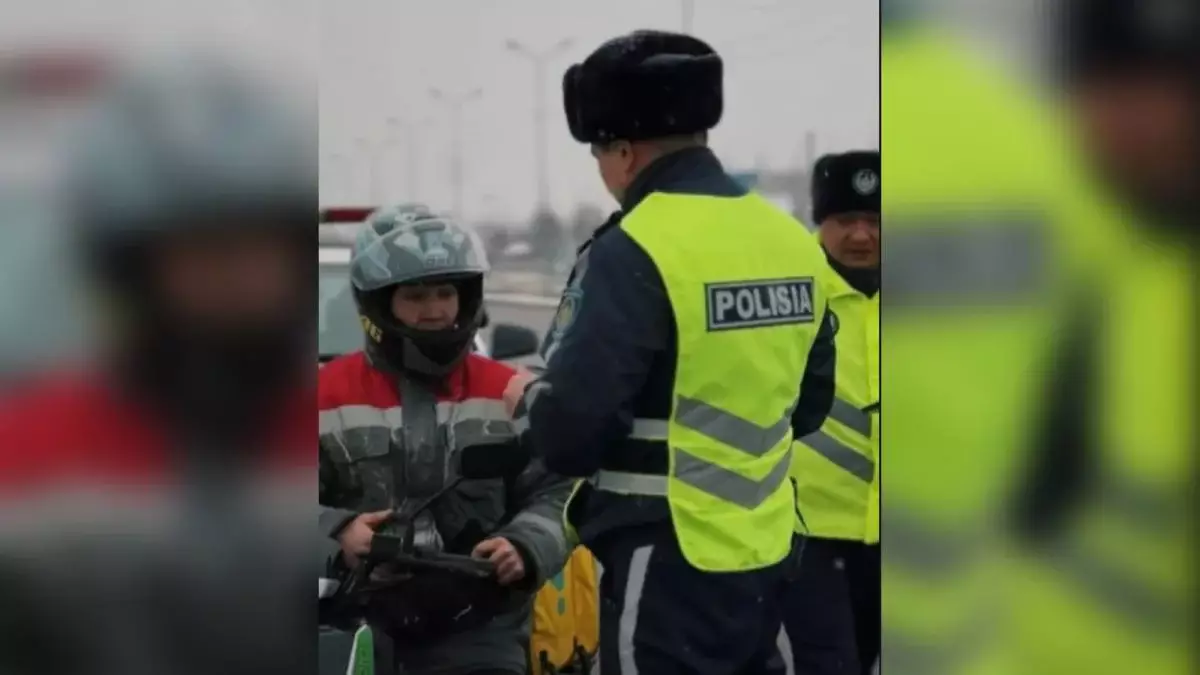 Алматыда полиция жол қауіпсіздігін бақылауға алды