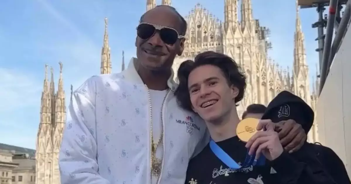  Шайдоров встретил в центре Милана легенду мирового рэпа Снуп Догга 