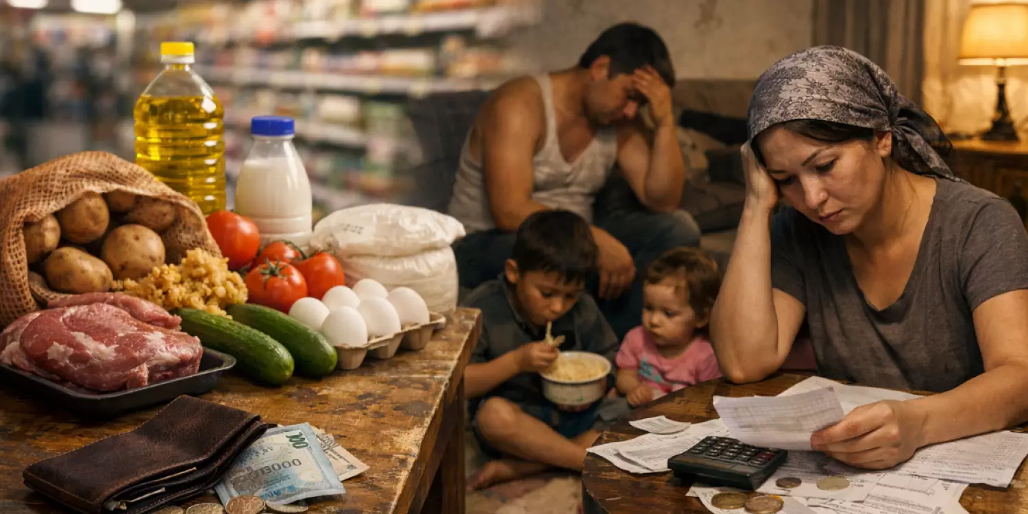 Табыс өссе де, қалта жұқарды: қазақстандықтар табысының 57%-ын тамаққа жұмсап отыр