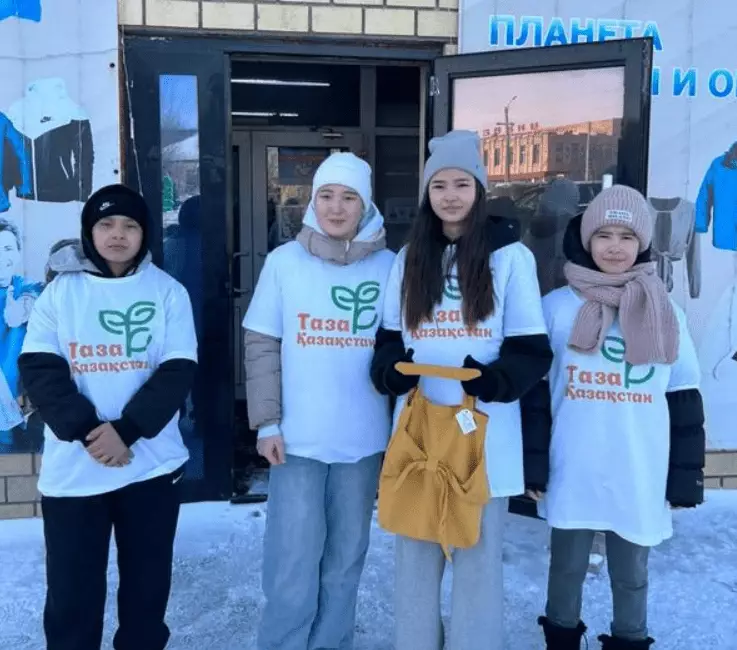Школьники Карагандинской области присоединились к инициативе «Таза Қазақстан»