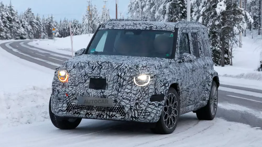 Новый “мини-Гелендваген“: в сеть попали свежие фотографии