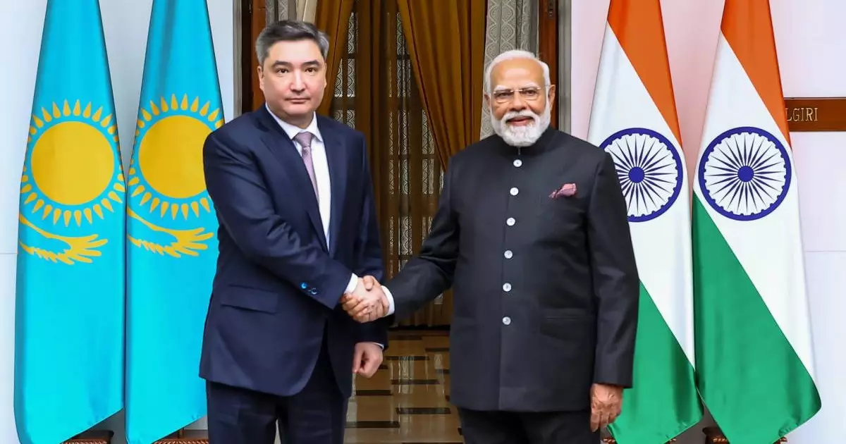  Олжас Бектенов пен Нарендра Моди Үндістанда кездесті 