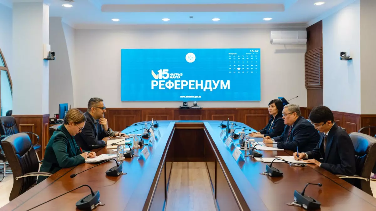 Мұхтар Ерман референдум өткізу жұмыстарының барысы туралы айтты