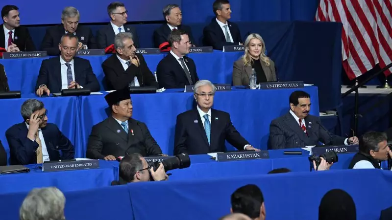 Қасым-Жомарт Тоқаев Бейбітшілік кеңесінің алғашқы отырысына қатысып жатыр