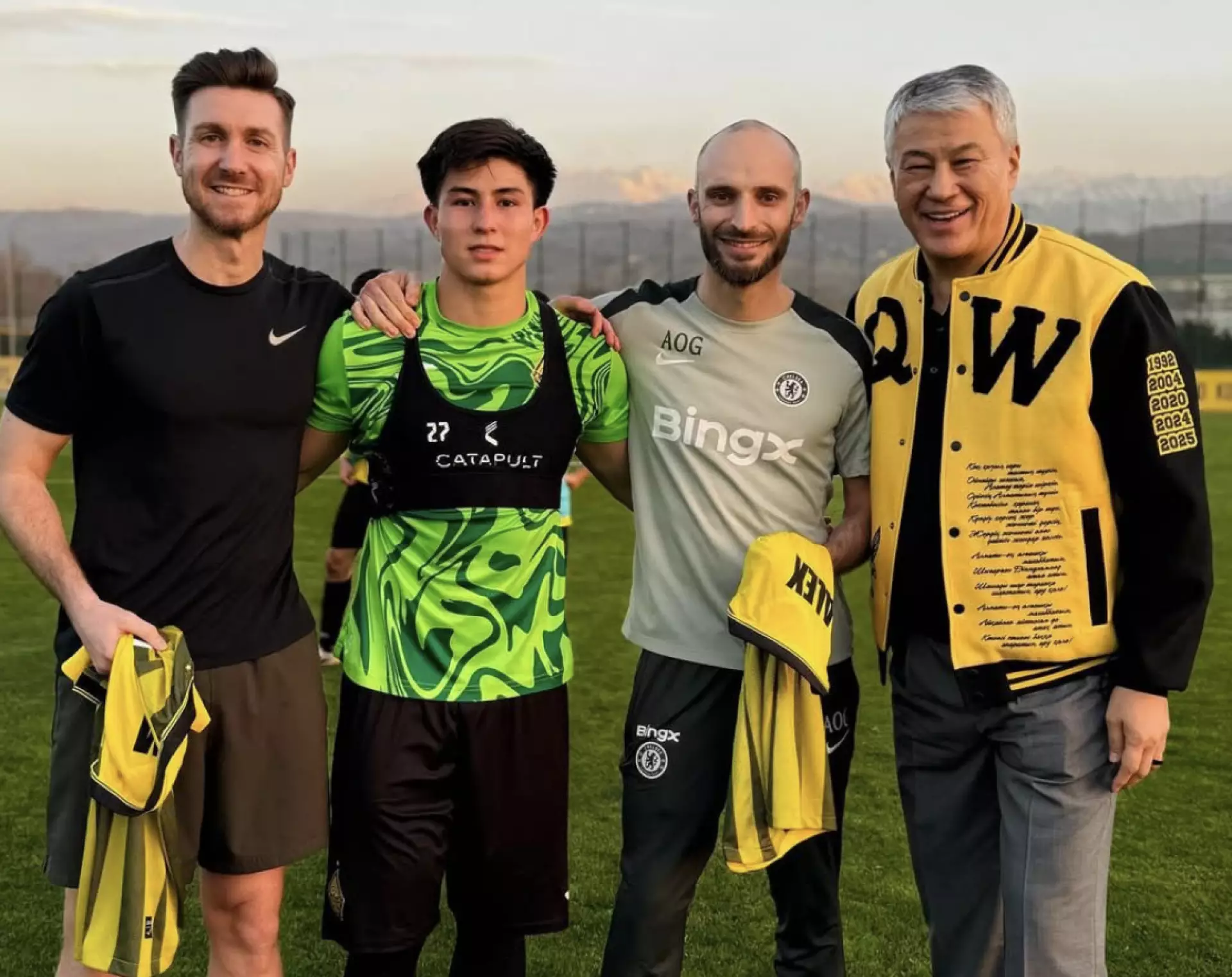 «Челси» помогает «Кайрату» в восстановлении Сатпаева