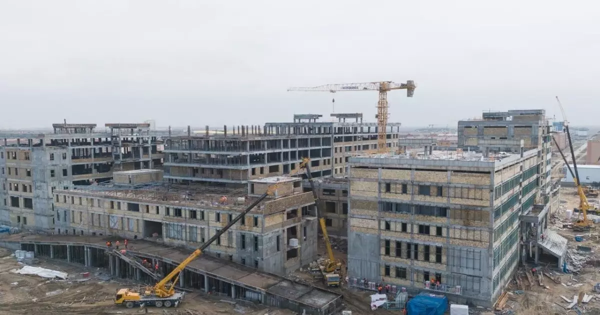  Қызылордадағы көпбейінді аурухана жыл соңына дейін пайдалануға беріледі 