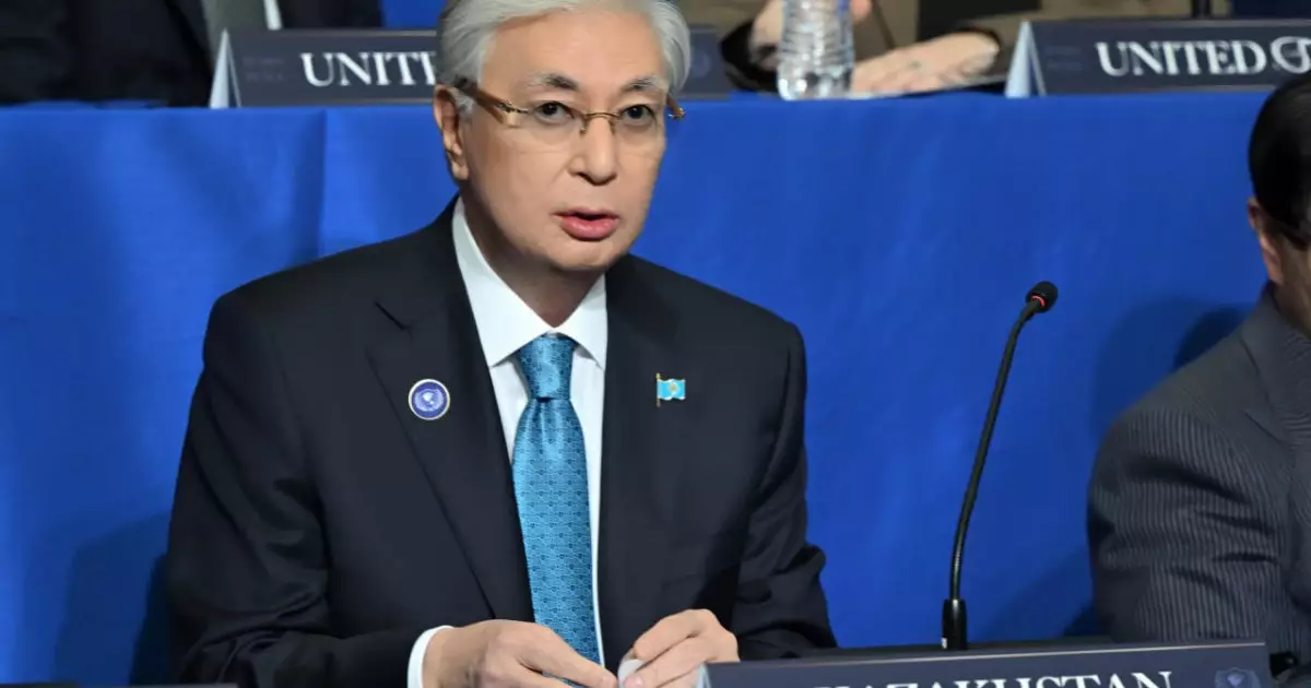  Қасым-Жомарт Тоқаев Бейбітшілік кеңесінің алғашқы отырысында сөз сөйледі 