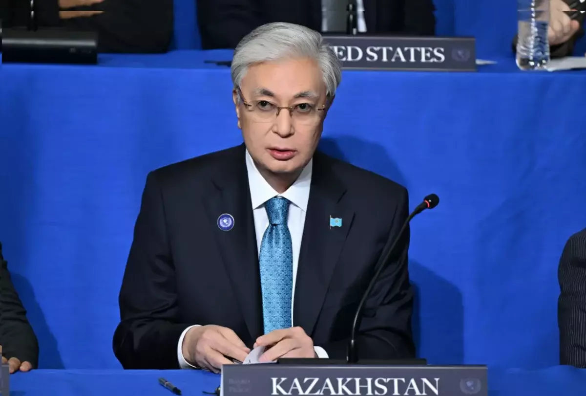 Қасым-Жомарт Тоқаев Бейбітшілік кеңесінің алғашқы отырысында сөз сөйледі