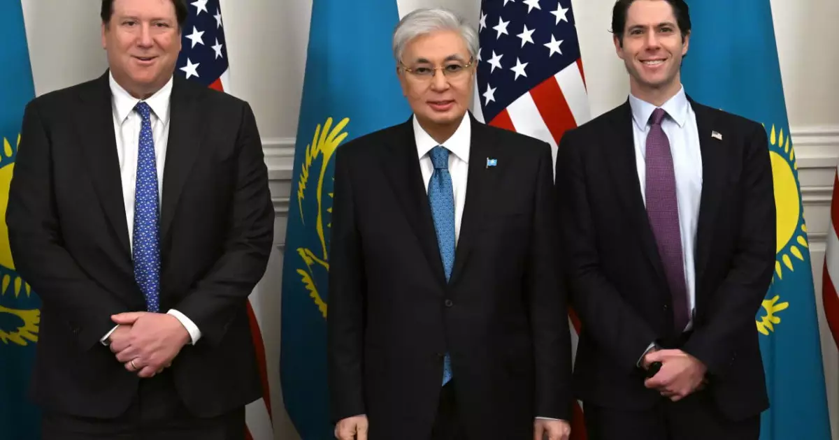  Президент U.S. International Development Finance корпорациясының атқарушы директорын қабылдады 