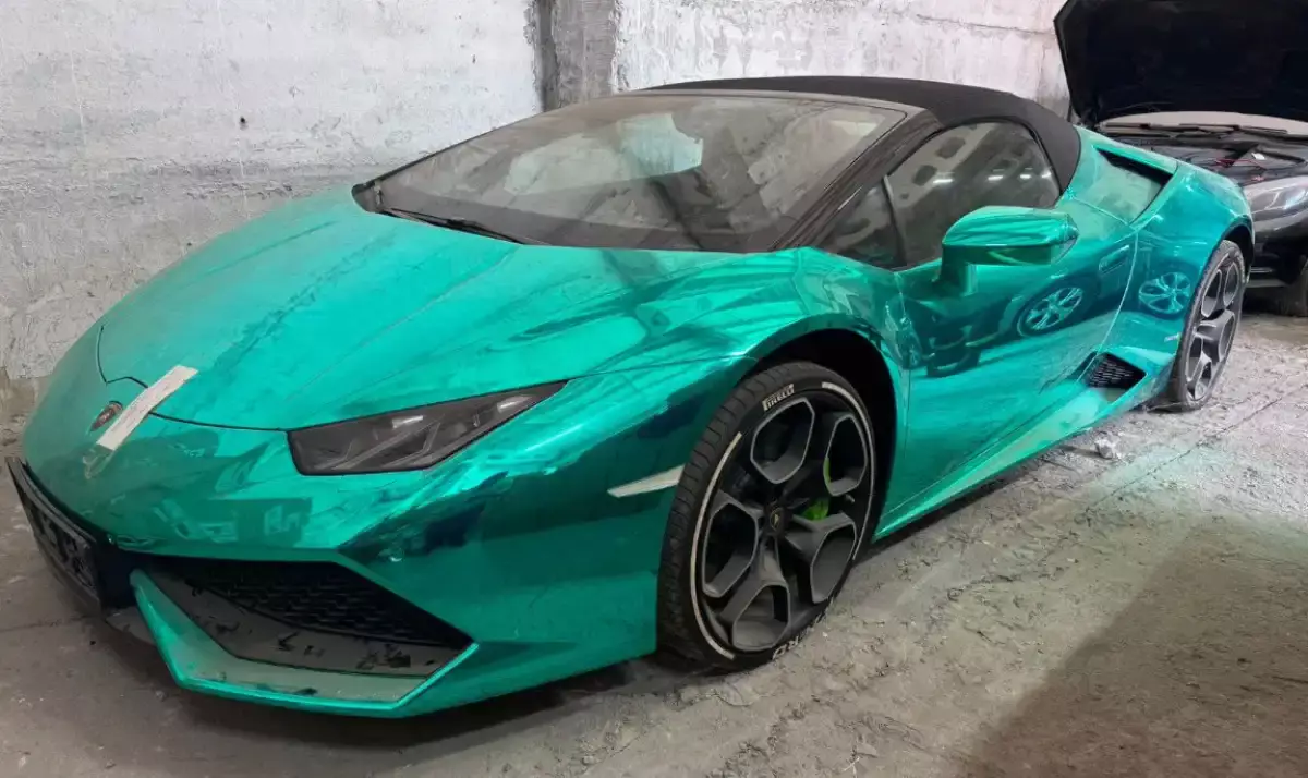 Тәркіленген жасыл Lamborghini Huracan аукционға шығарылды: бастапқы баға — 343,3 млн теңге