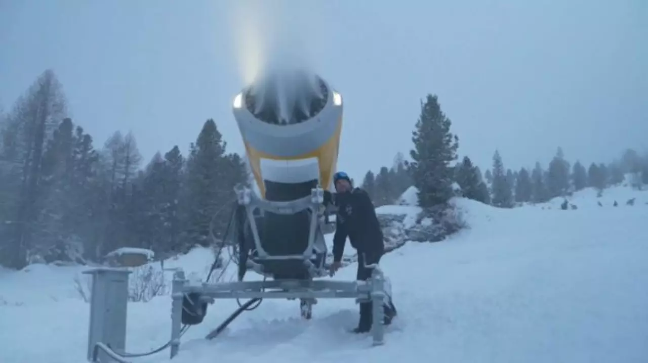 95% курортов Италии на искусственном снегу