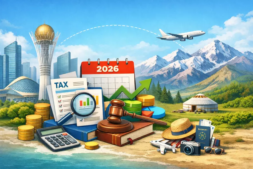 Изменения в Налоговом кодексе с 2026 года, влияющие на туризм в Казахстане
