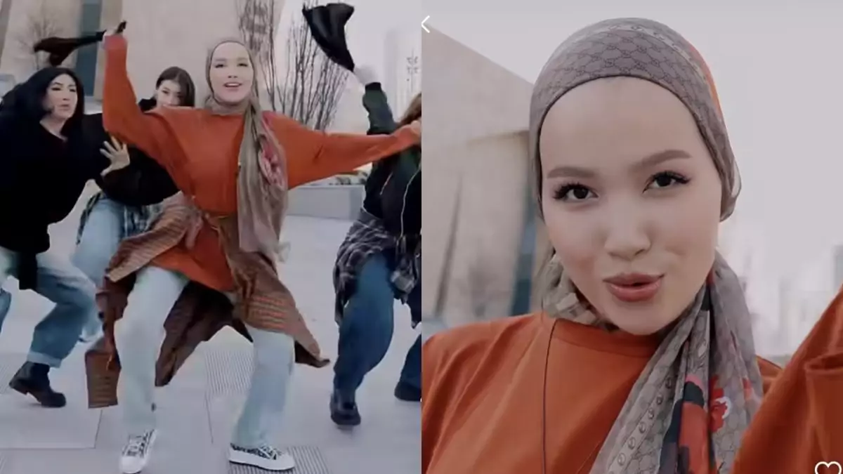 "Орамалмен секеңдегені несі": Абай Бегейдің қызы билеймін деп қатаң сынға ұшырады (ВИДЕО) 