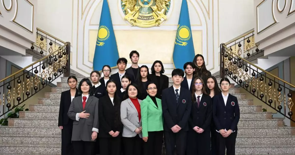   Оқушылар Сыртқы істер министрлігіне экскурсияға барды   