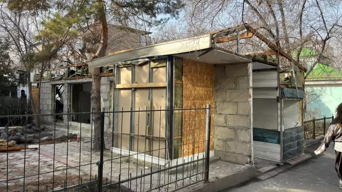 Алматыда кезекті заңсыз нысан бұзылды