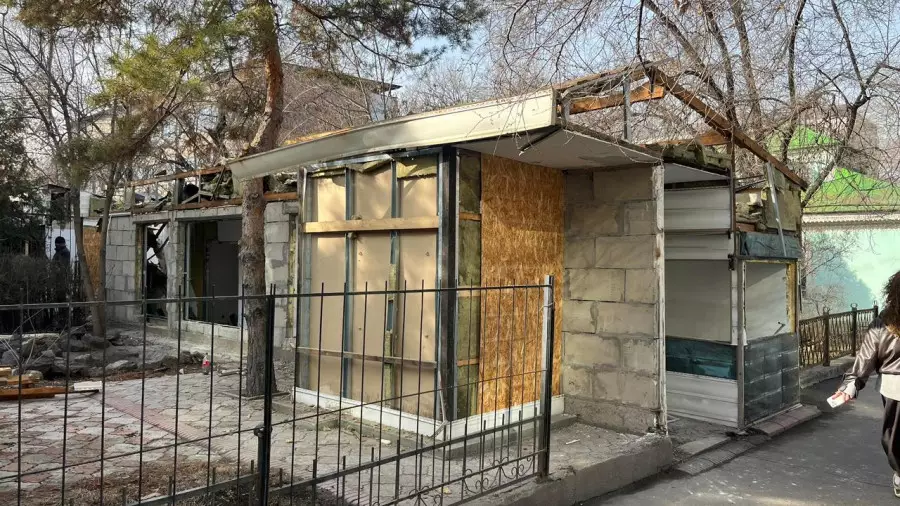 Алматыда тағы бір заңсыз нысан cүрілді