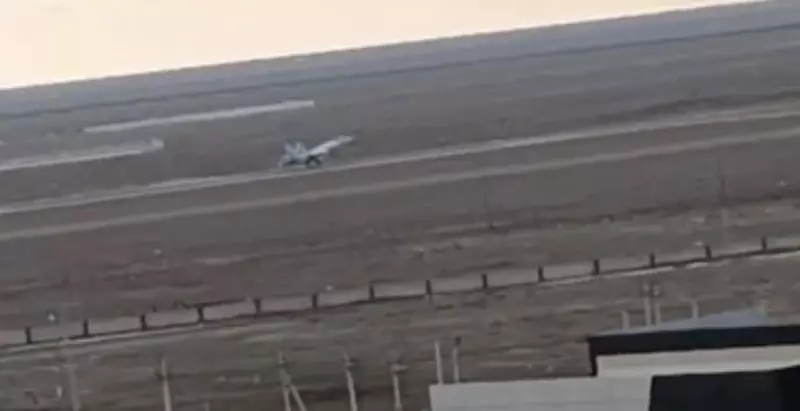 Российский истребитель экстренно сел в Атырау