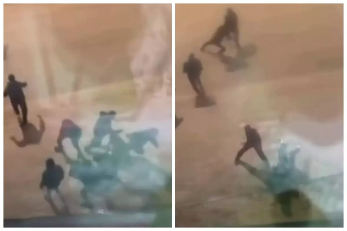 Қызылордада бір топ жігіт оқушыға жабылып, тепкінің астына алды