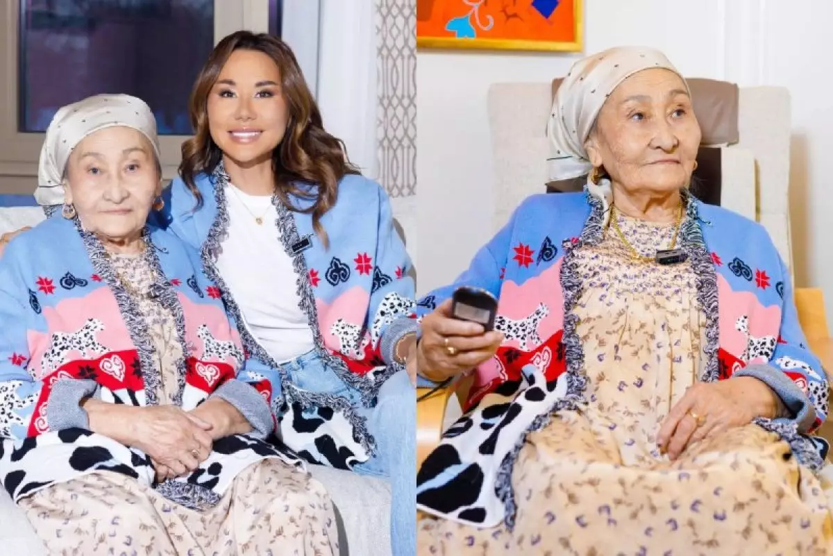 «Өмірімде тағы бір ана пайда болғанына бақыттымын»: Динара Сәтжан енесі жайлы (ФОТО)